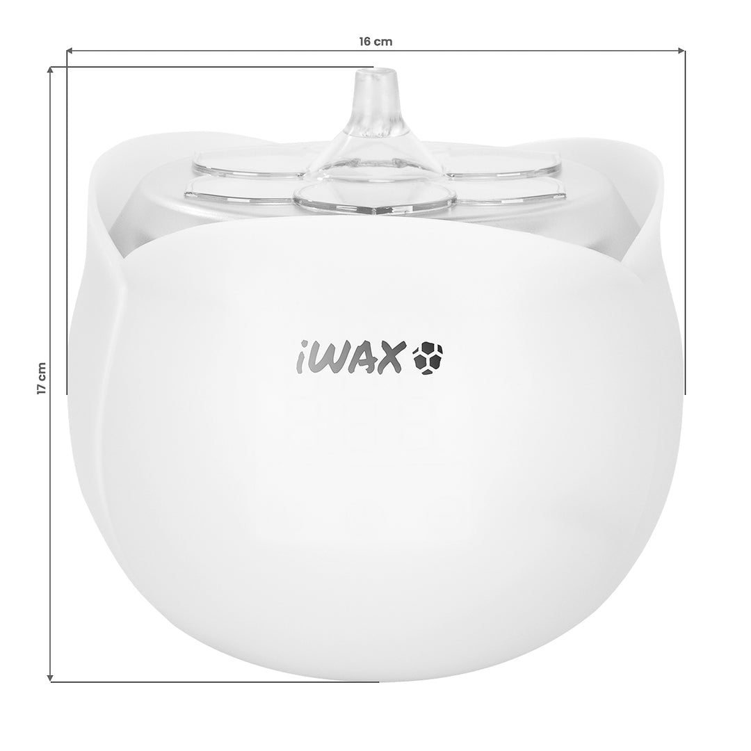 Calentador de Cera Olla iWax Flower Blanco - imagen 8