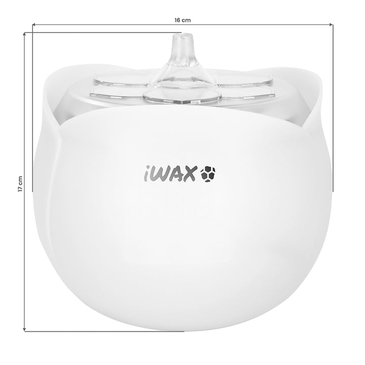 Calentador de Cera Olla iWax Flower Blanco - imagen 8