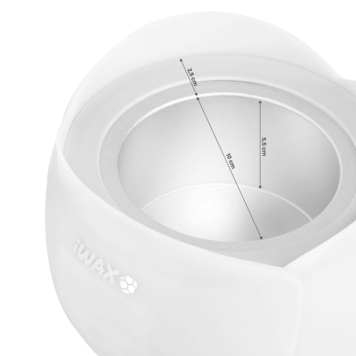 Calentador de Cera Olla iWax Flower Blanco - imagen 10