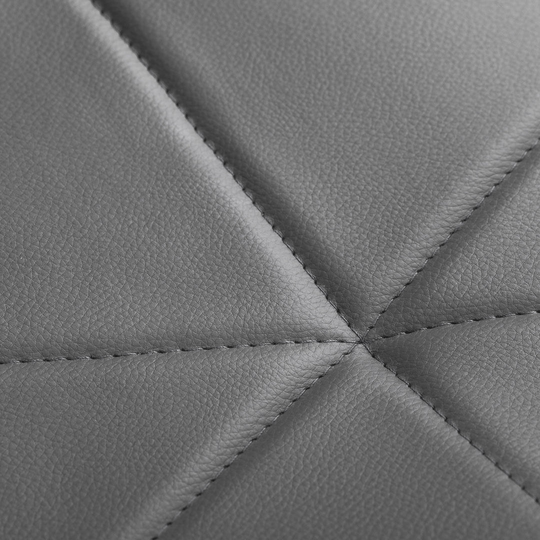 Silla de Salón con Ruedas y Respaldo 4Rico QS-06 Gris - imagen 5