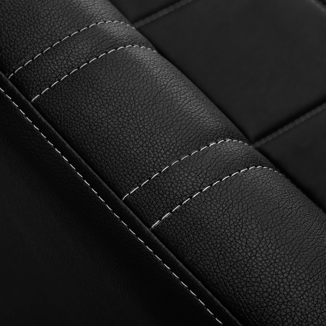 Sofá Sala de Espera Gabbiano Avila 3 Plazas Negro-Oro - imagen 7