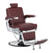 Sillón de Barberia Hair System BM88066 Burdeos