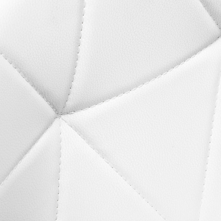 Silla de Salón con Ruedas y Respaldo 4Rico QS-06 Oro-Blanco - imagen 5