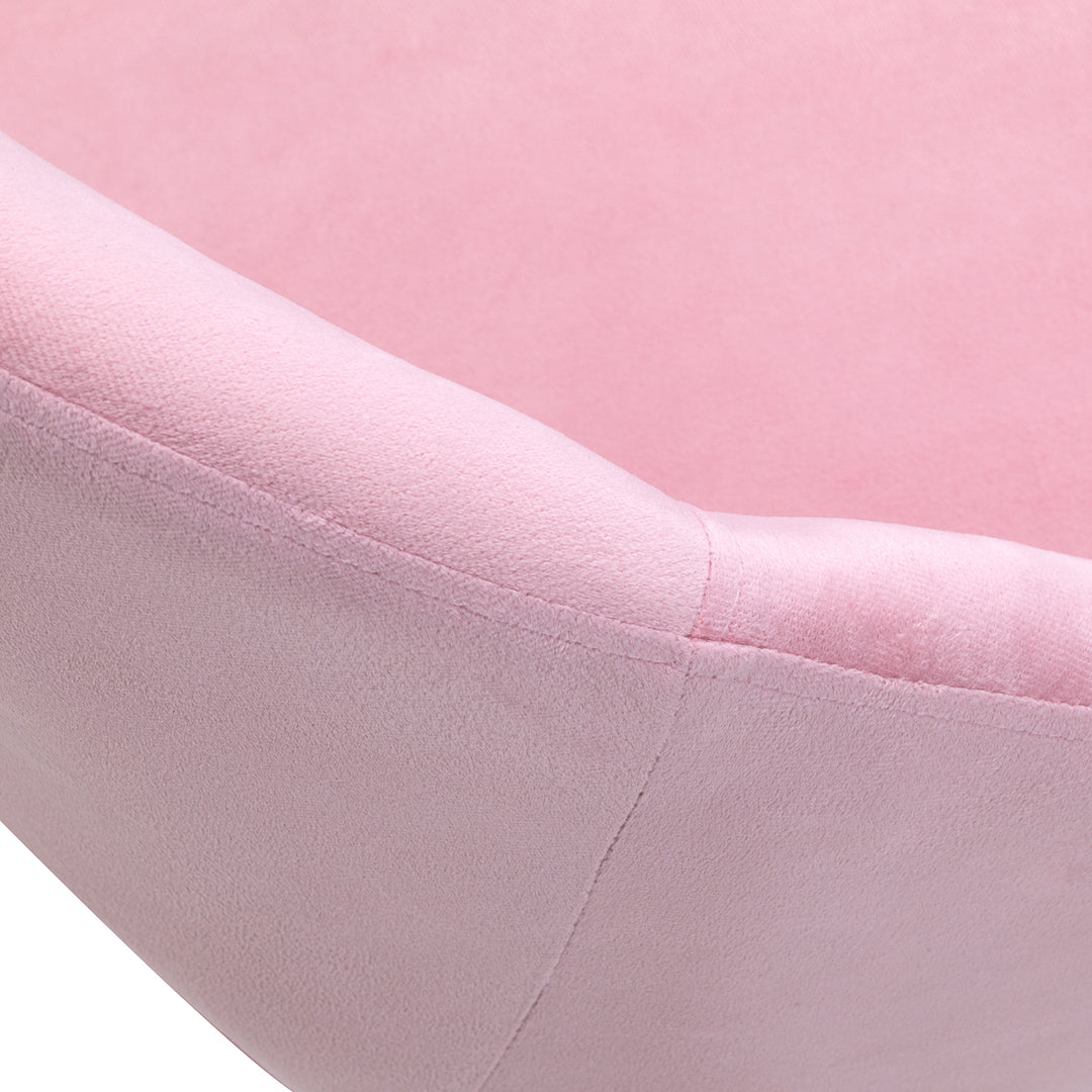 Silla Giratoria 4Rico QS-MF18G Rosa - imagen 5