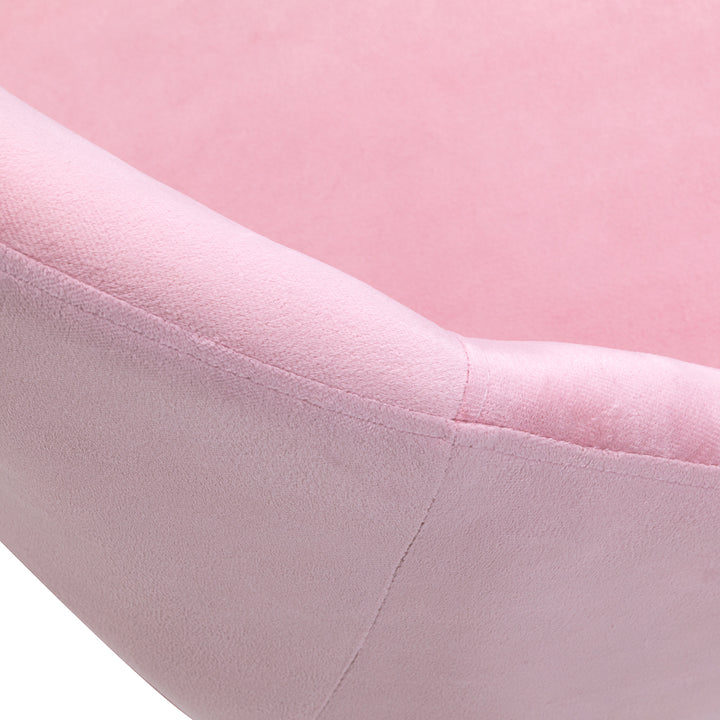 Silla Giratoria 4Rico QS-MF18G Rosa - imagen 5