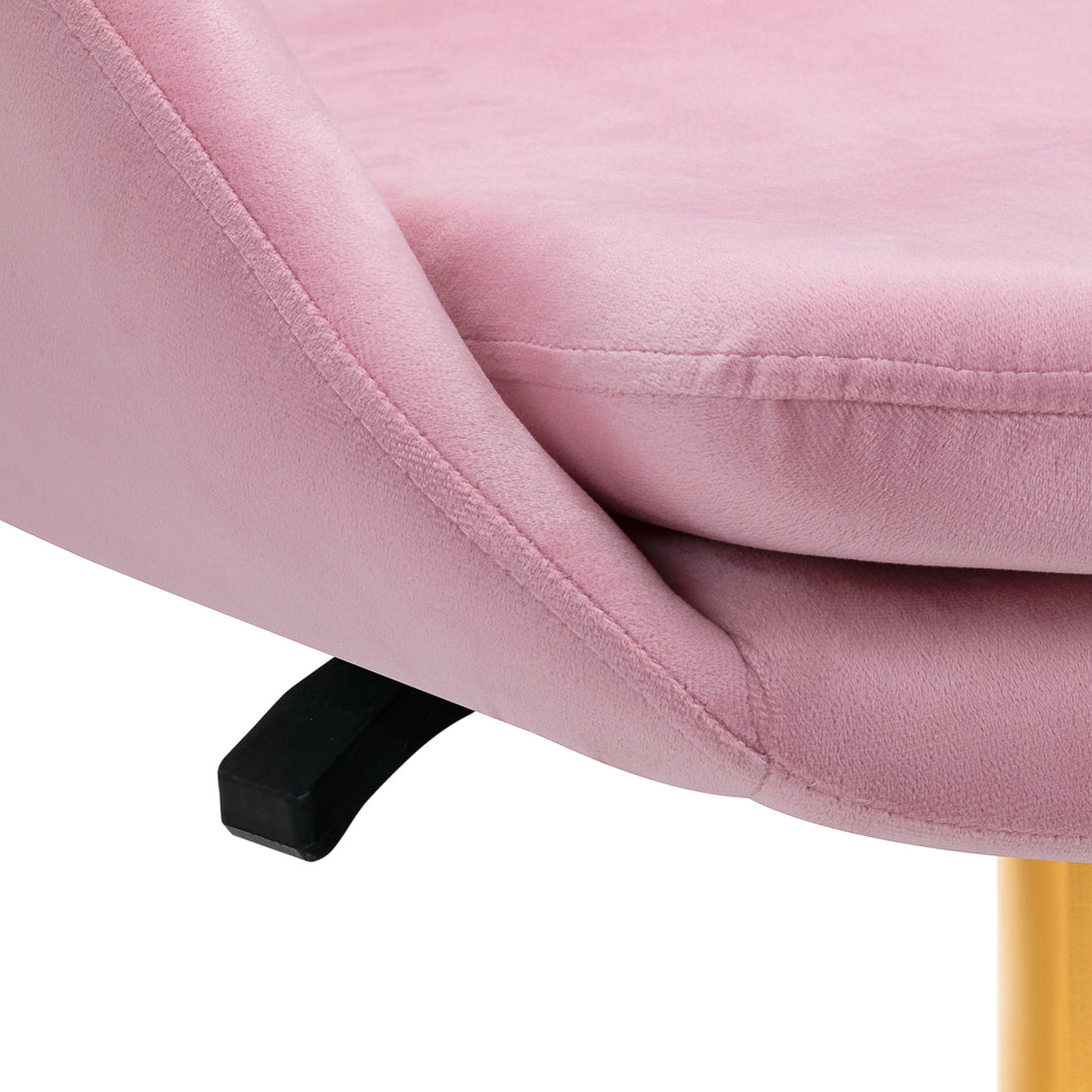 Silla Giratoria 4Rico QS-MF18G Rosa - imagen 6