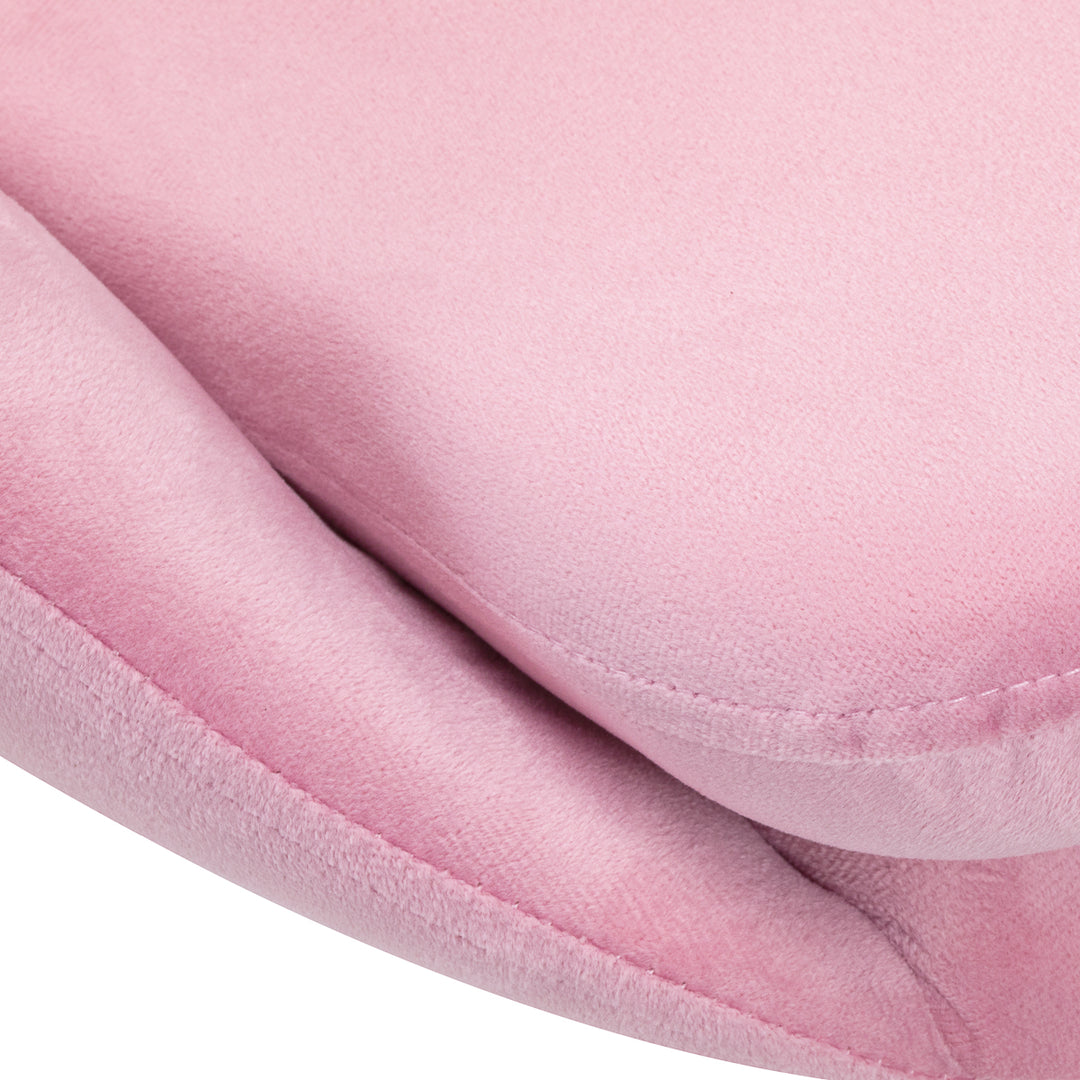 Silla Giratoria 4Rico QS-MF18G Rosa - imagen 7