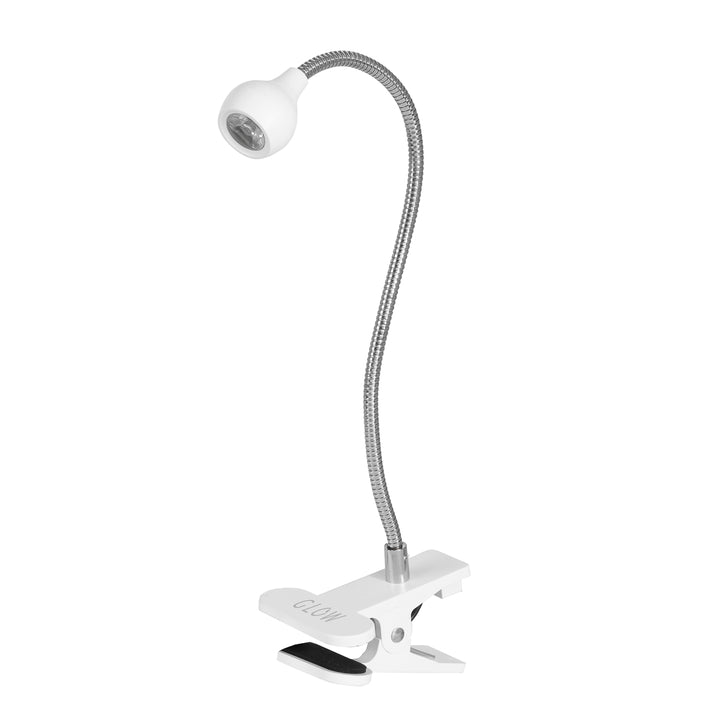 Lámpara UV LED con Abrazadera Glow Snake Blanca
