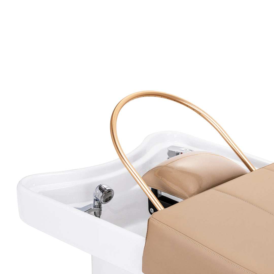 Unidad de Lavado Gabbiano Head Spa 017 Cama Beige 5