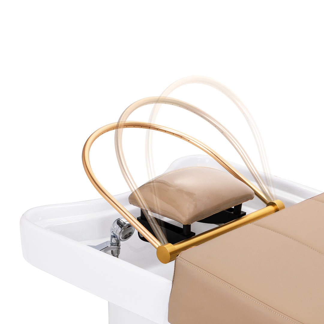 Unidad de Lavado Gabbiano Head Spa 017 Cama Beige 7