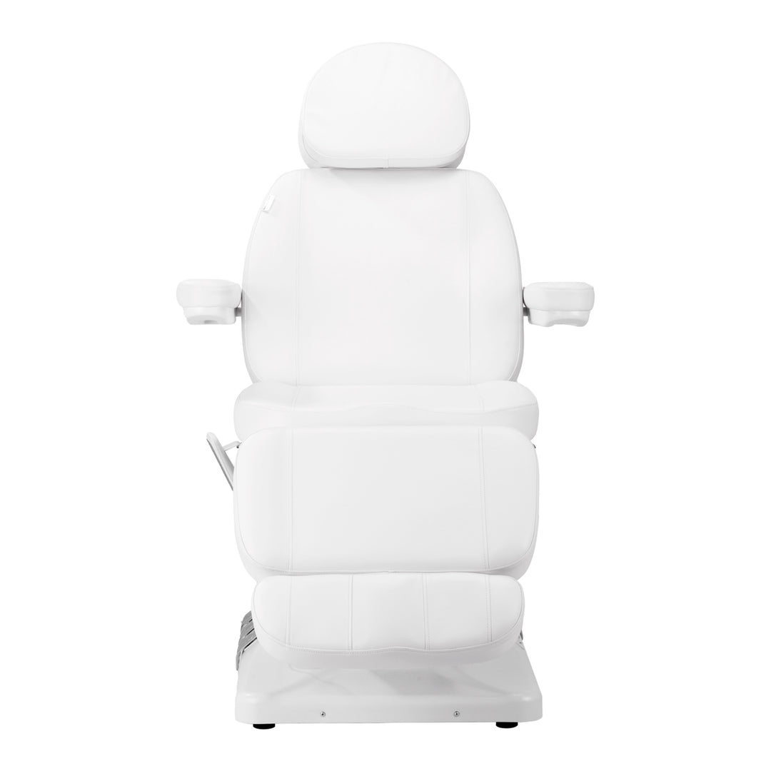 Sillón Estético Eléctrico Sillon Luxury 3 Motores Blanco + Pedal - imagen 2
