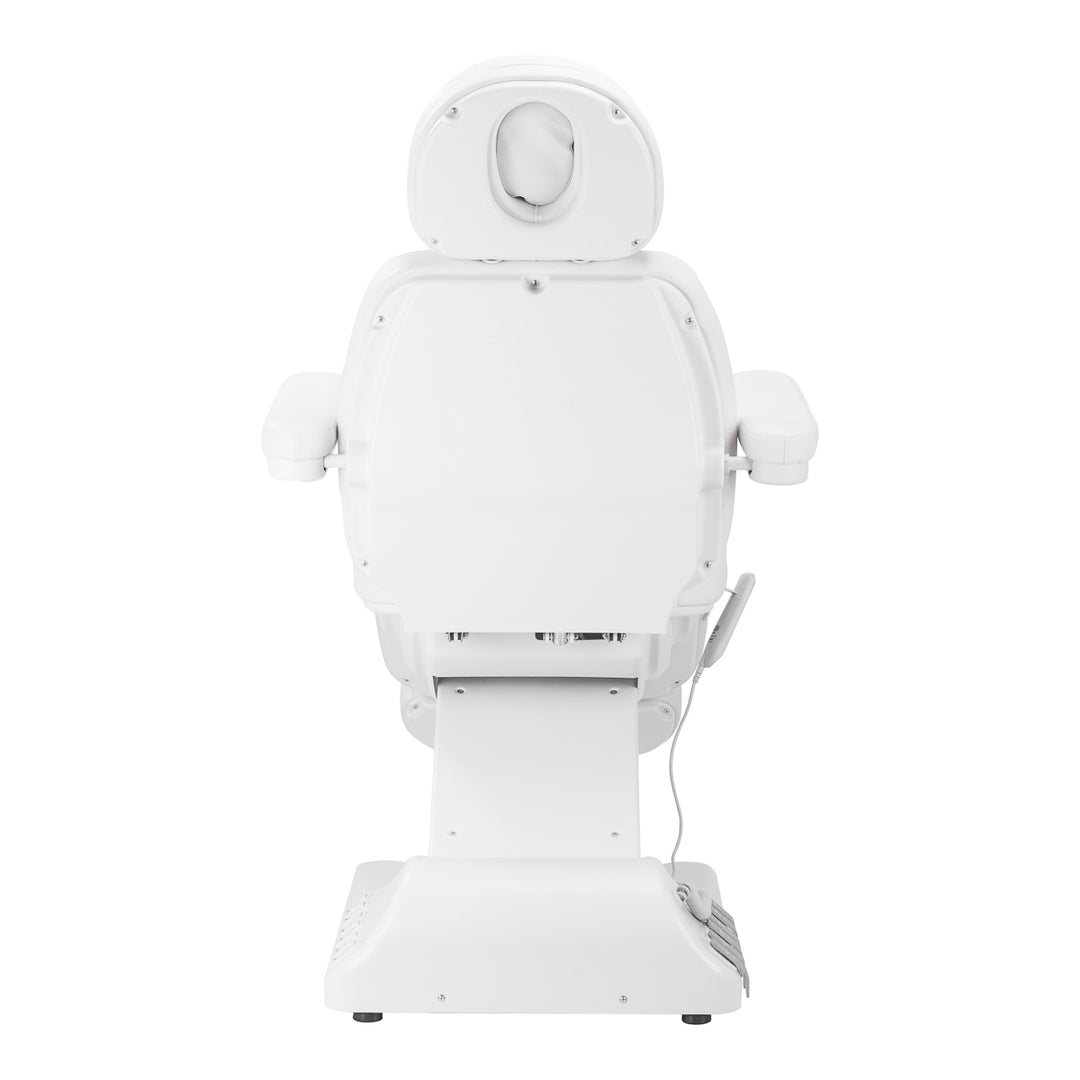 Sillón Estético Eléctrico Sillon Luxury 3 Motores Blanco + Pedal 3