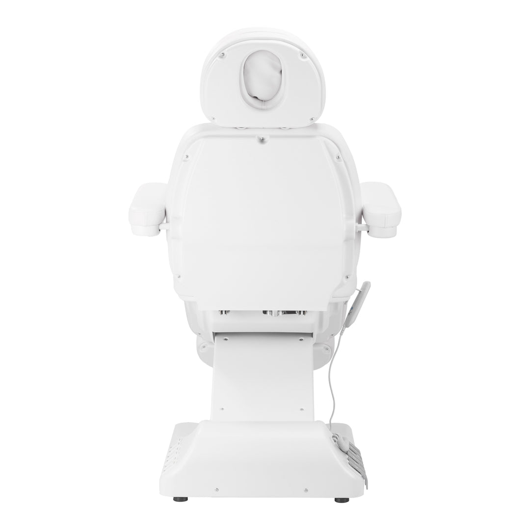 Sillón Estético Eléctrico Sillon Luxury 3 Motores Blanco + Pedal - imagen 3