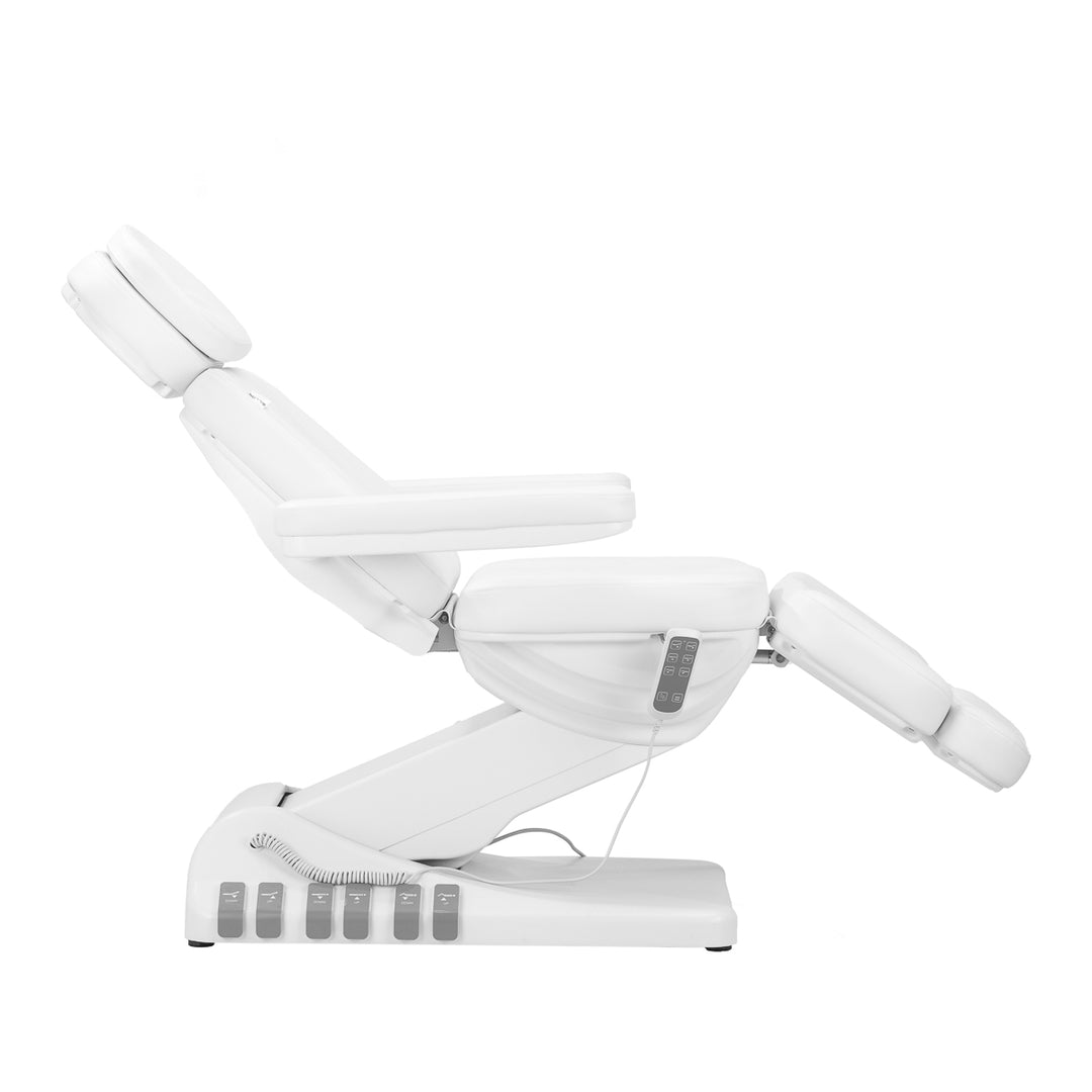 Sillón Estético Eléctrico Sillon Luxury 3 Motores Blanco + Pedal 5