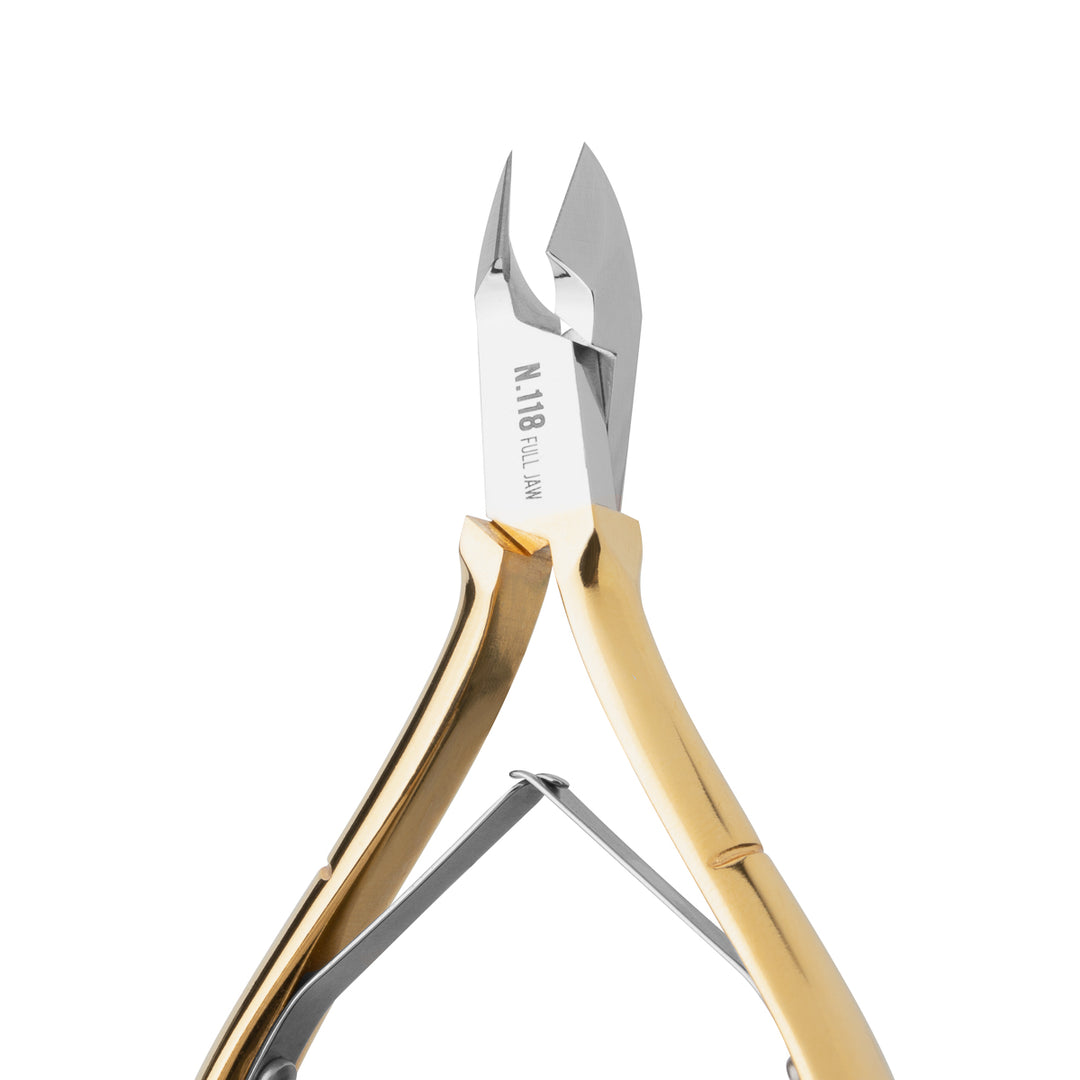 Alicate de Uñas Nghia Export N-118 8 mm Oro - imagen 3