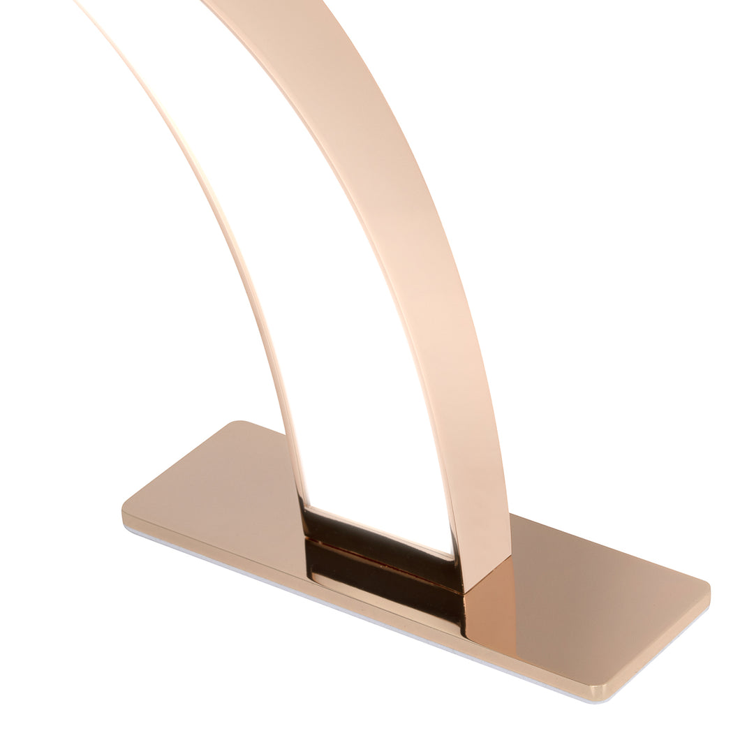 Lámpara de manicura LED con Intensidad de Luz Ajustable Glow Arche II Oro Cobriza