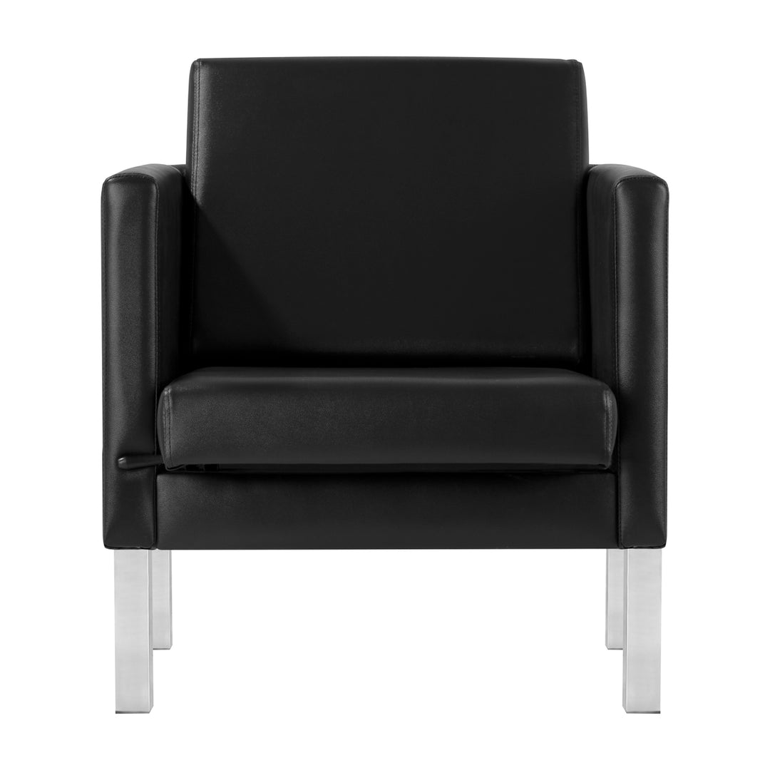Sillón Sala de Espera Gabbiano BM18011 Negro - imagen 2