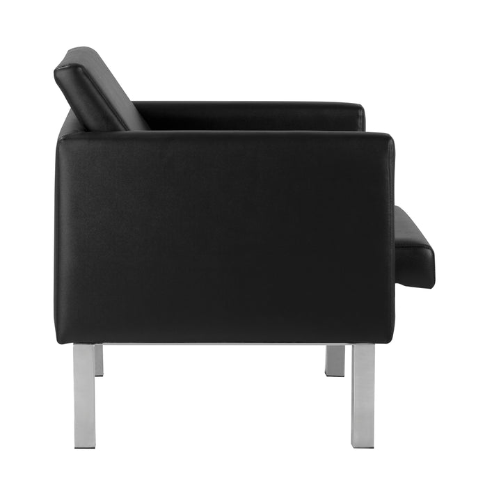Sillón Sala de Espera Gabbiano BM18011 Negro - imagen 4