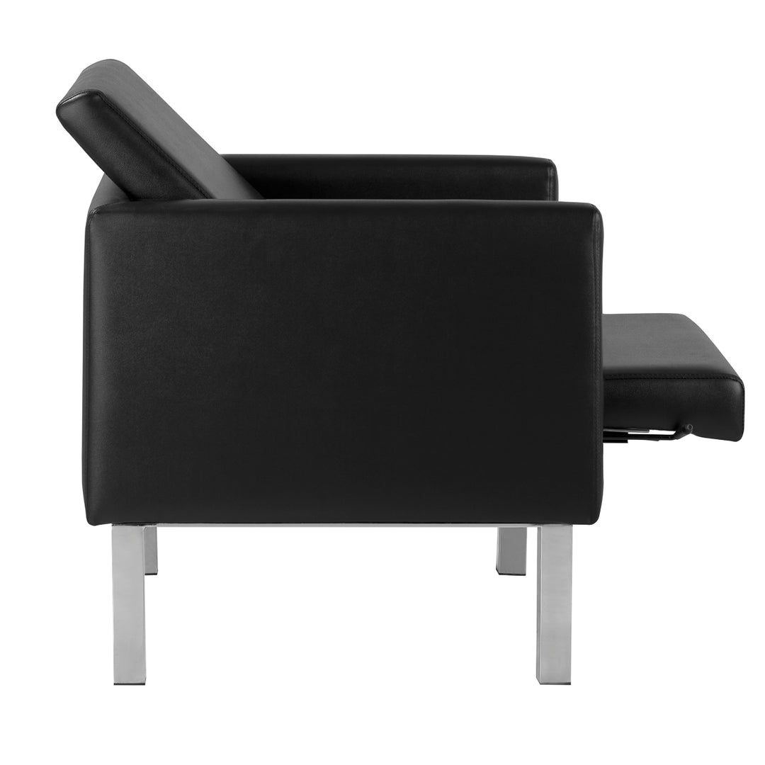Sillón Sala de Espera Gabbiano BM18011 Negro - imagen 5