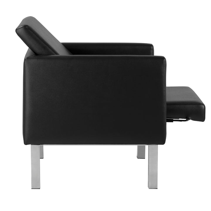 Sillón Sala de Espera Gabbiano BM18011 Negro - imagen 5