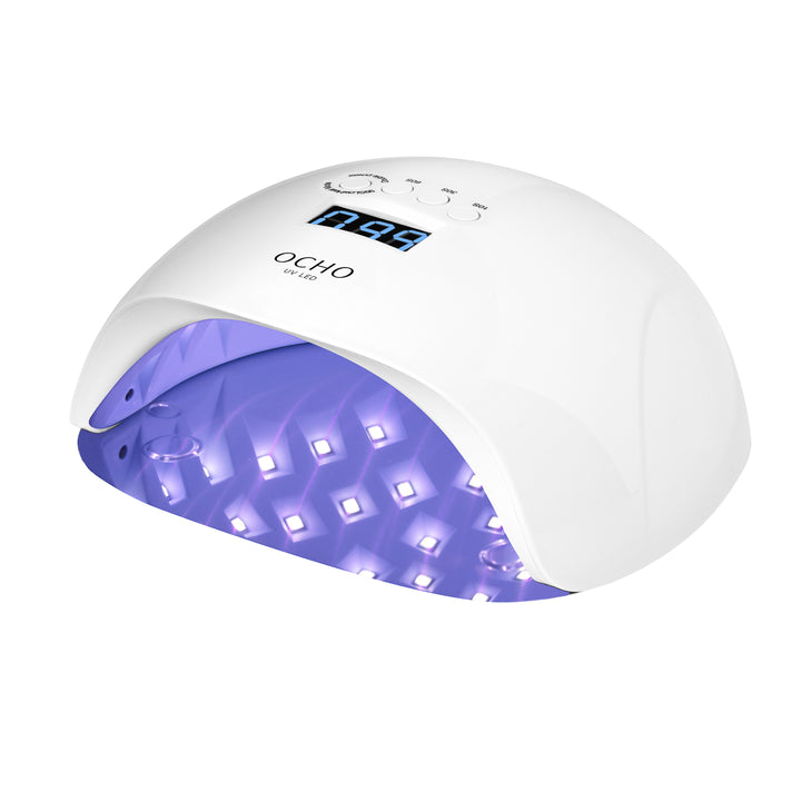 Lámpara Uñas UV LED Ocho Nails X13 65W Luz Blanca Blanco