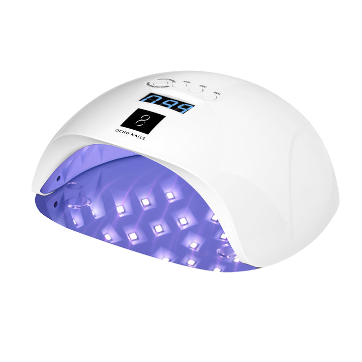 Lámpara Uñas UV LED Ocho Nails X13 65W Luz Blanca Blanco