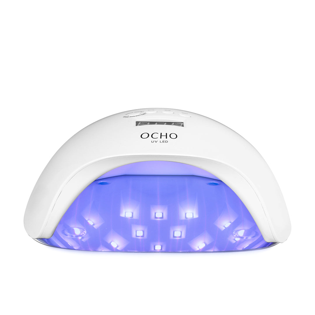 Lámpara Uñas UV LED Ocho Nails X13 65W Luz Blanca Blanco - imagen 3