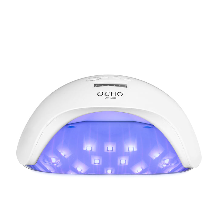 Lámpara Uñas UV LED Ocho Nails X13 65W Luz Blanca Blanco - imagen 3