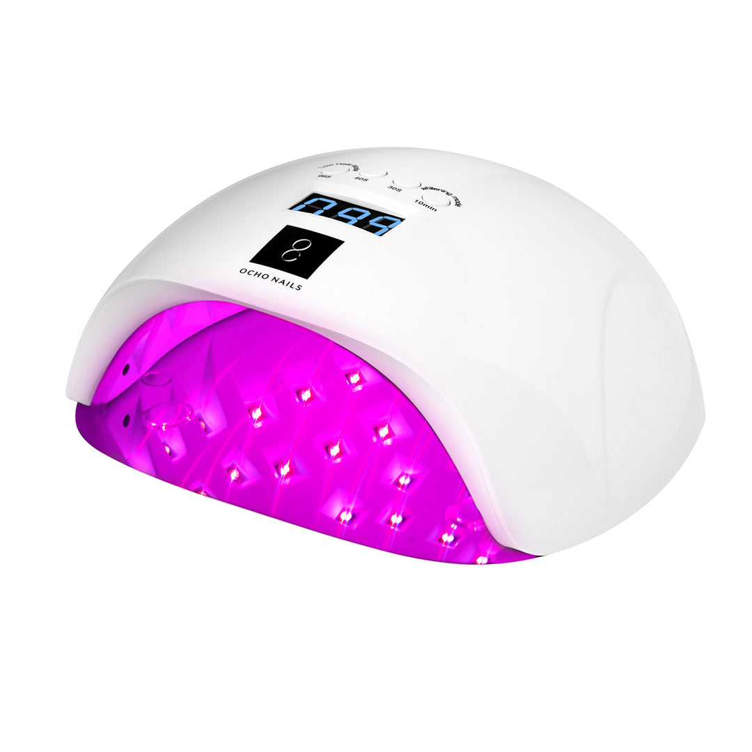 Lámpara Uñas UV LED Ocho Nails X13 65W Luz Roja Blanco