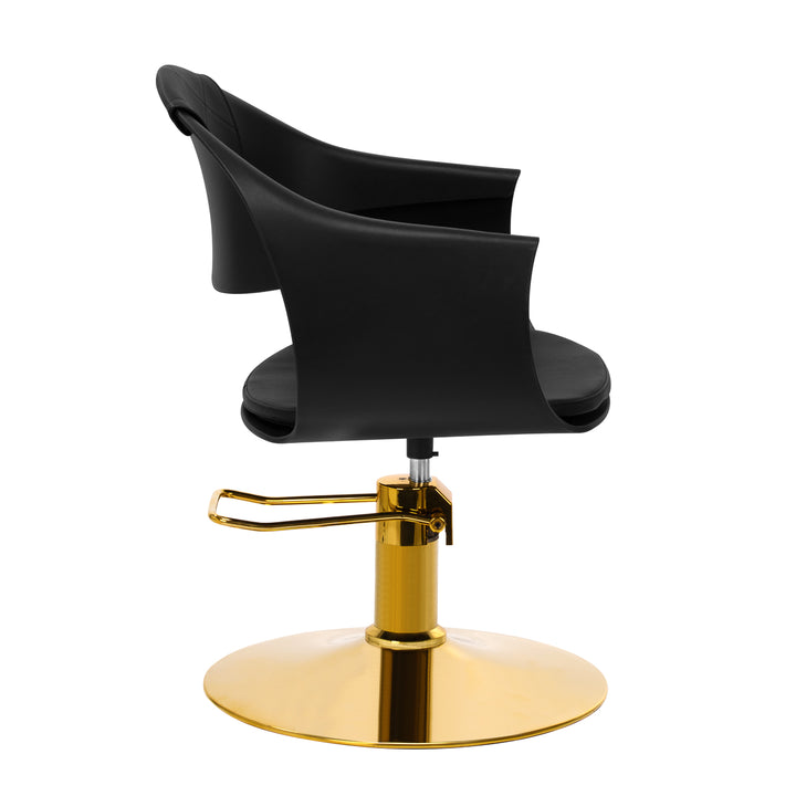 Silla de Peluquería Gabbiano A364 Negra 2