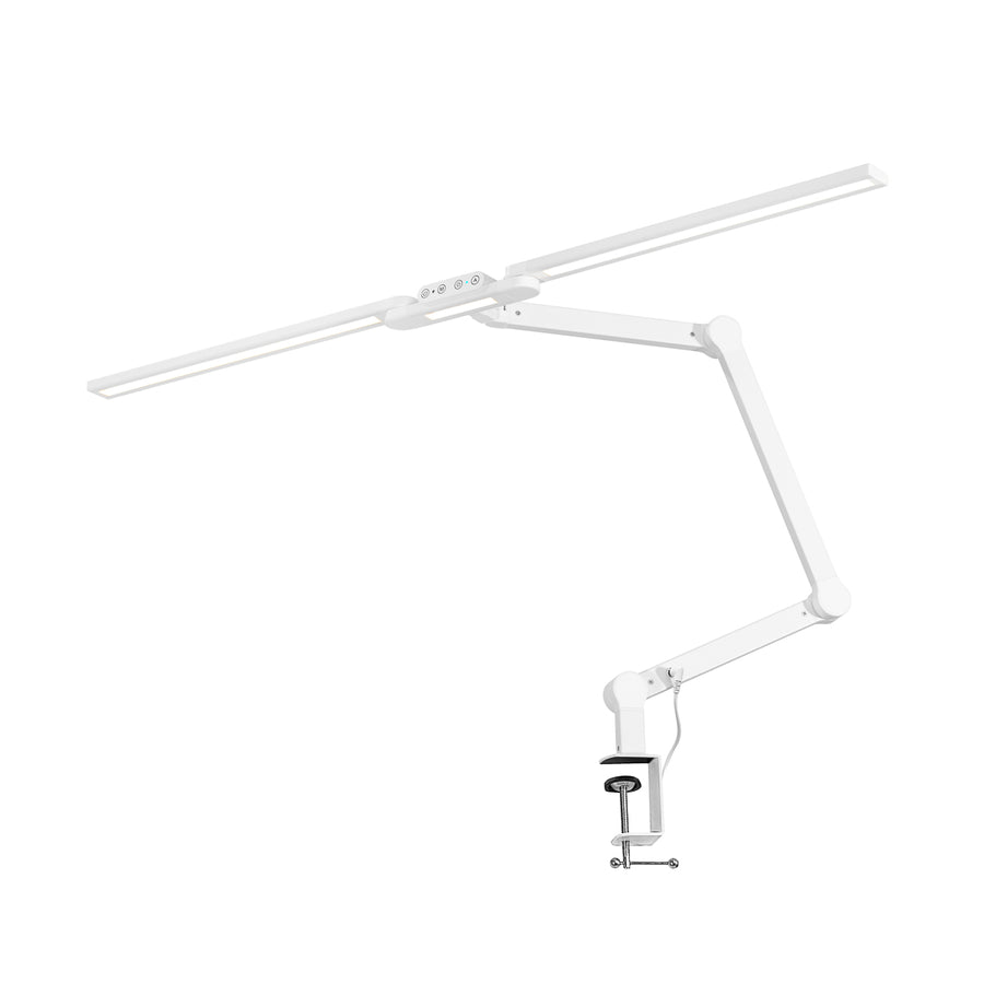 Lámpara LED con Abrazadera y Color e Intensidad de Luz Ajustables Glow L04 Blanca