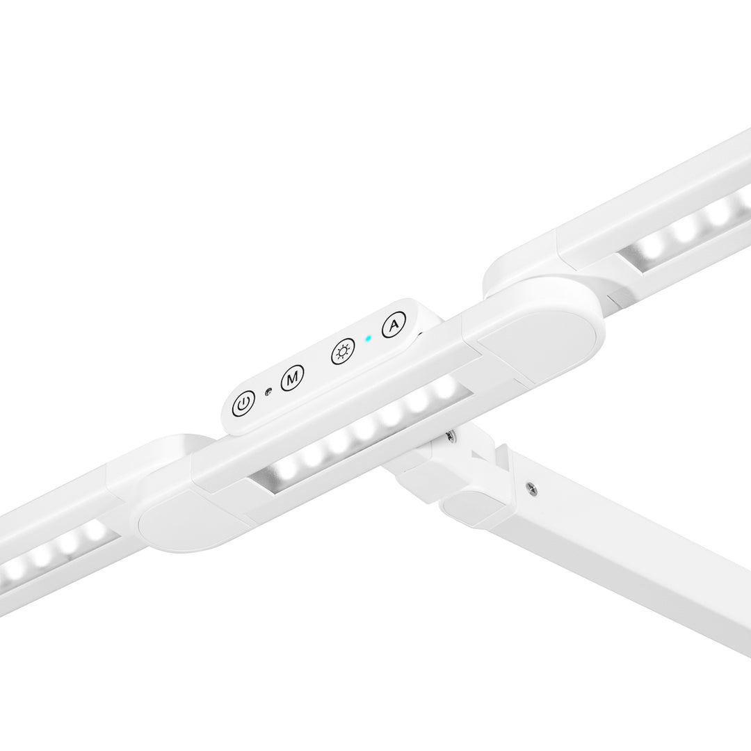 Lámpara LED con Abrazadera y Color e Intensidad de Luz Ajustables Glow L04 Blanca - imagen 3