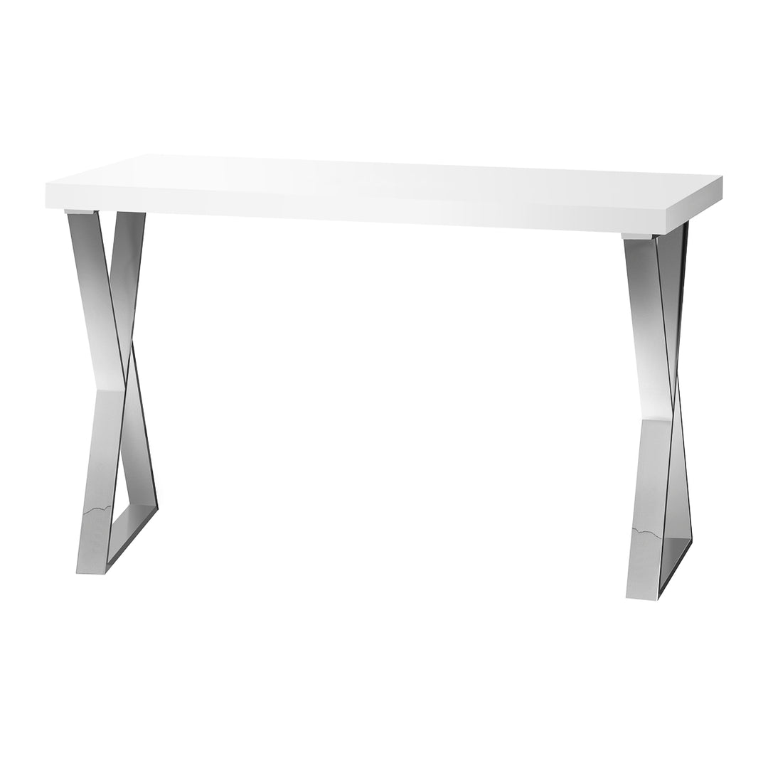 Mesa de Manicura Momo 04 Plata-Blanco 3