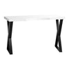 Mesa Manicura Momo 04 Negro-Blanco