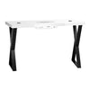 Mesa Manicura Momo 04 Negro-Blanco con Aspirador