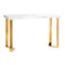Mesa Manicura Momo 05 Oro-Blanco