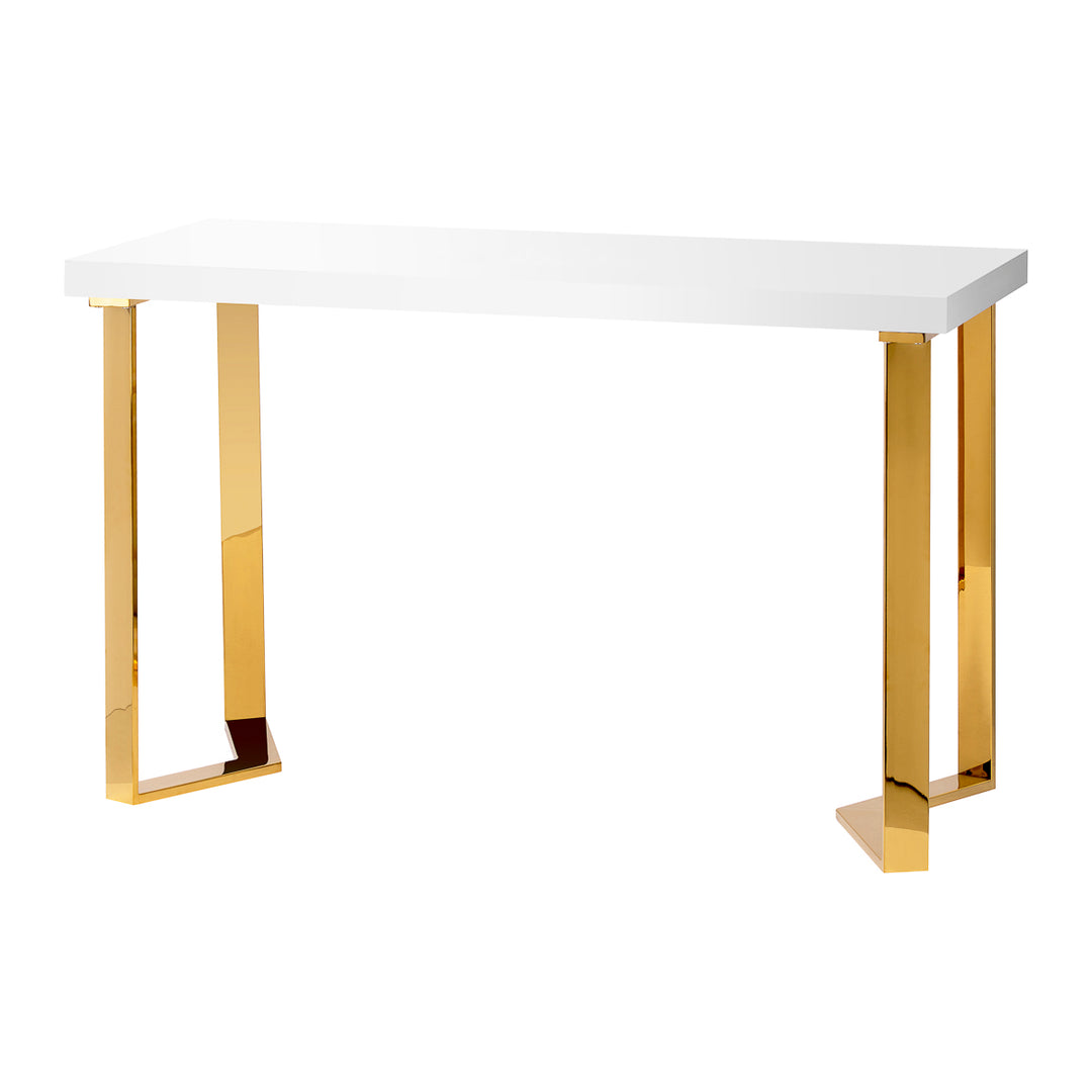 Mesa de Manicura Momo 05 Oro-Blanco 3