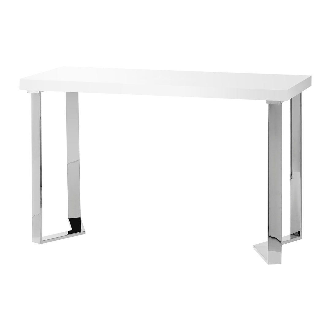 Mesa Manicura Momo 05 Plata-Blanco - imagen 3