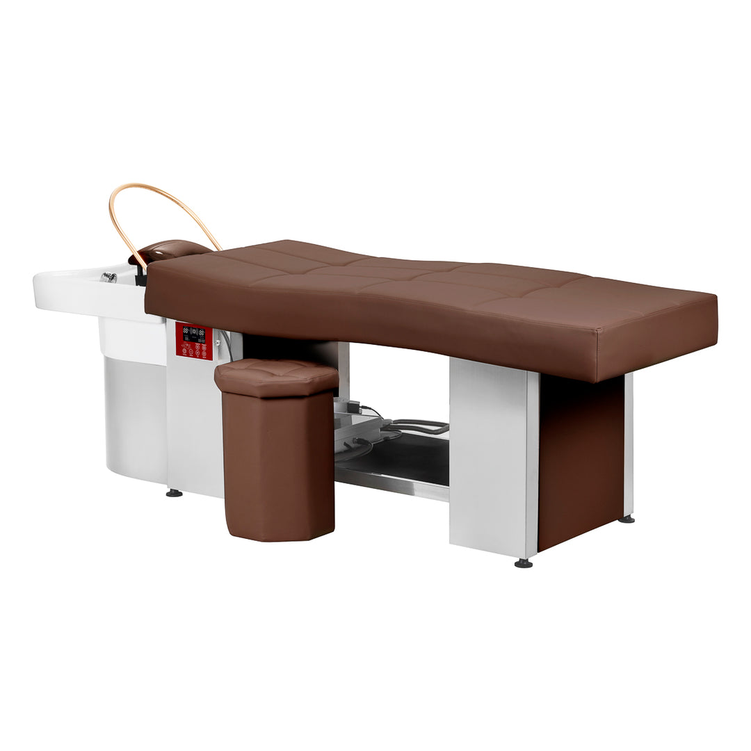 Unidad de Lavado Gabbiano Head Spa 017 Cama Marrón 2