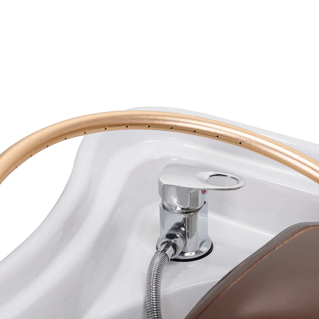 Unidad de Lavado Gabbiano Head Spa 017 Cama Marrón 9