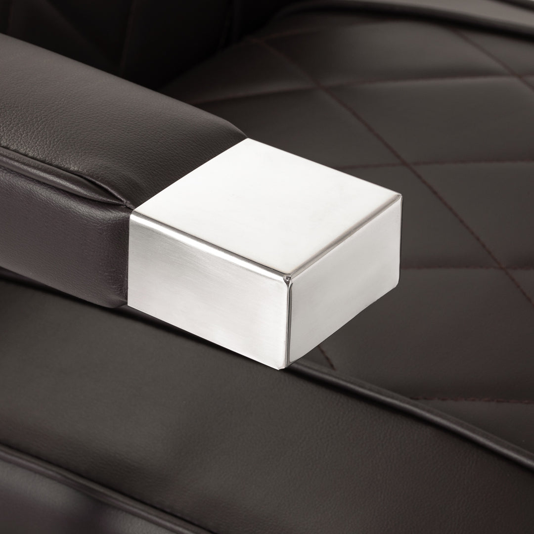 Sillón de Barberia Hair System BM88066 Marrón - imagen 7