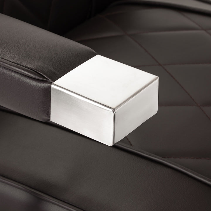 Sillón de Barberia Hair System BM88066 Marrón - imagen 7
