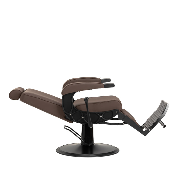 silln de barbero gabbiano continental marrn 5