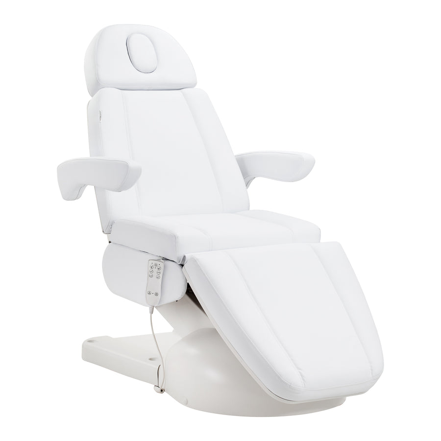 Sillón Estético Eléctrico Azzurro Lux 3 Motores Blanco con Calefacción 1