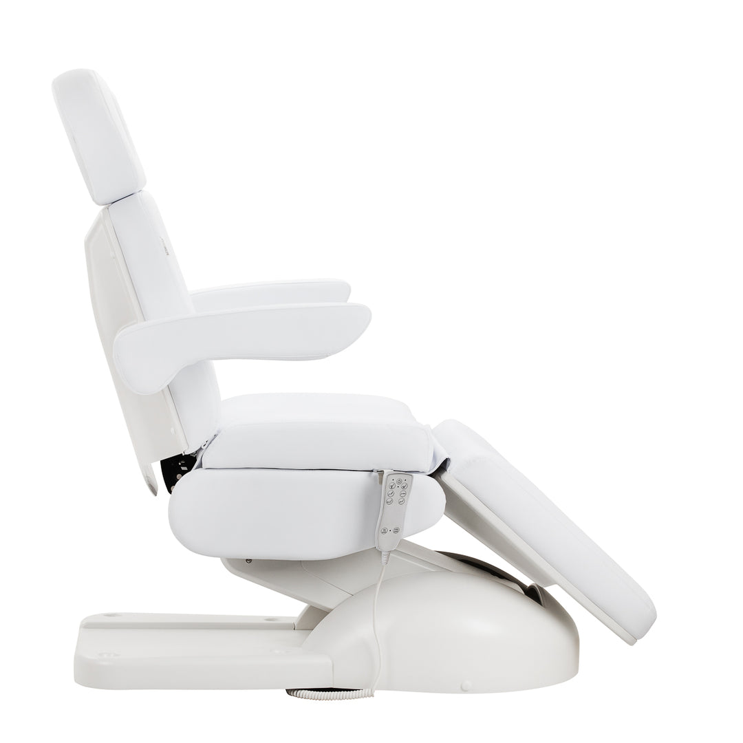 Sillón Estético Eléctrico Azzurro Lux 3 Motores Blanco con Calefacción 4