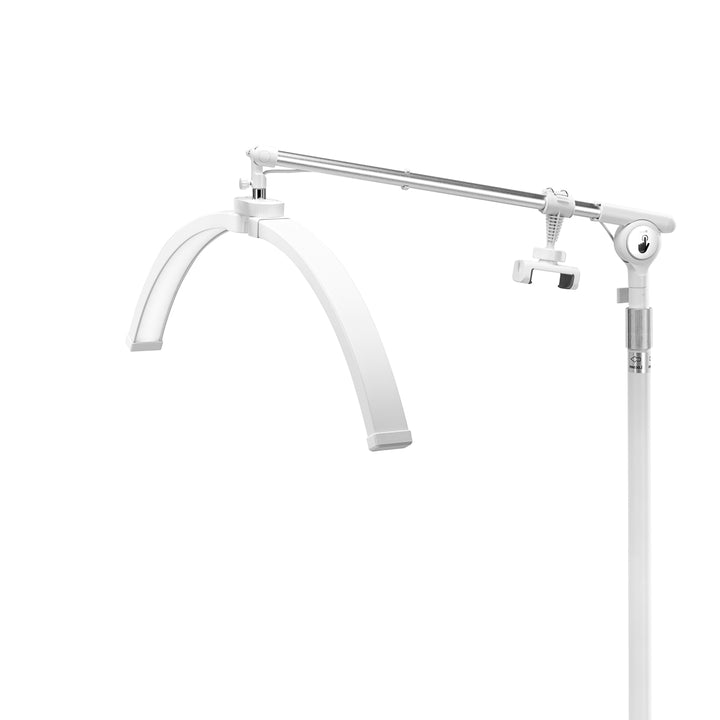 Lámpara Pestañas LED con Trípode y Color e Intensidad de Luz Ajustables Glow Blanca - imagen 3