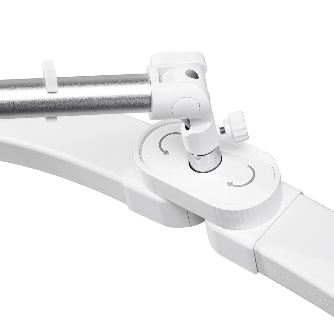 Lámpara Pestañas LED con Trípode y Color e Intensidad de Luz Ajustables Glow Blanca - imagen 6