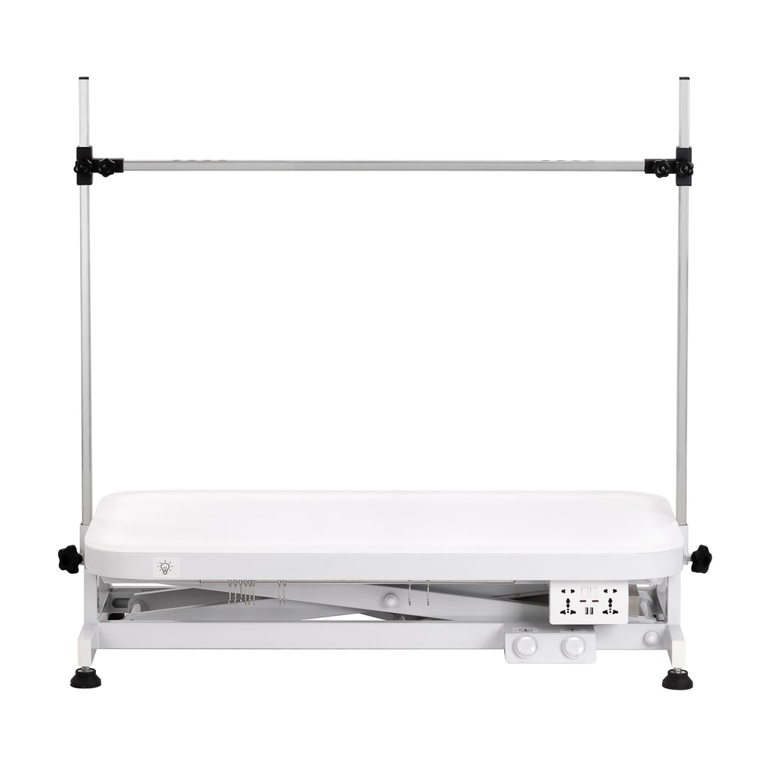 Mesa de Peluquería Canina Eléctrica P4W 3 Iluminada Blanco - imagen 4