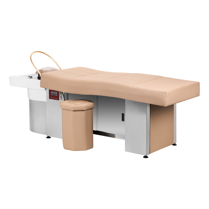 Unidad de Lavado Gabbiano Head Spa 017B Cama Beige 2