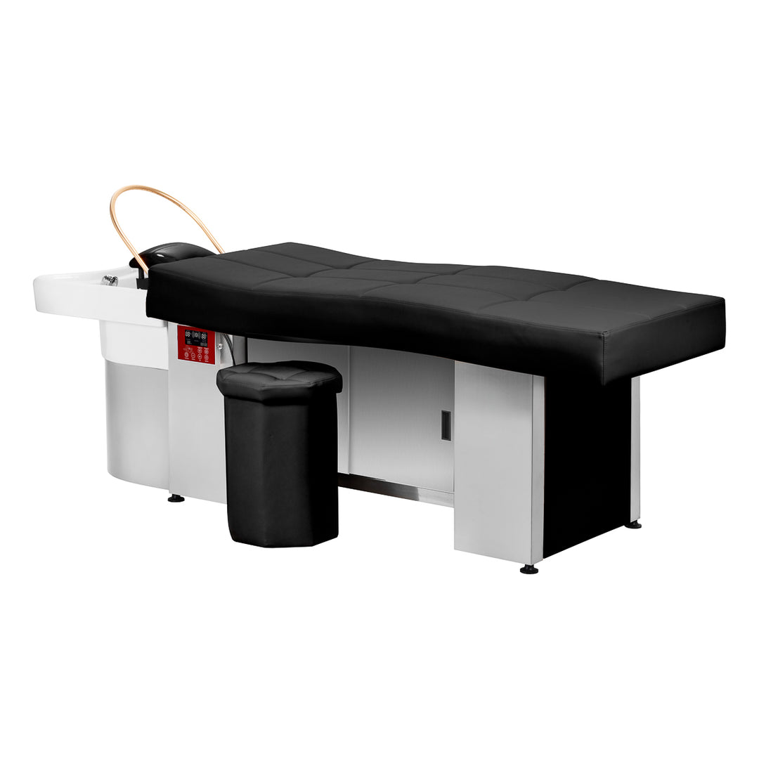 Unidad de Lavado Gabbiano Head Spa 017B Cama Negro 2